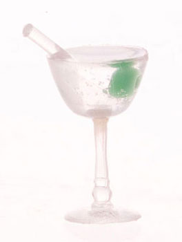 Dollhouse Miniature Martini